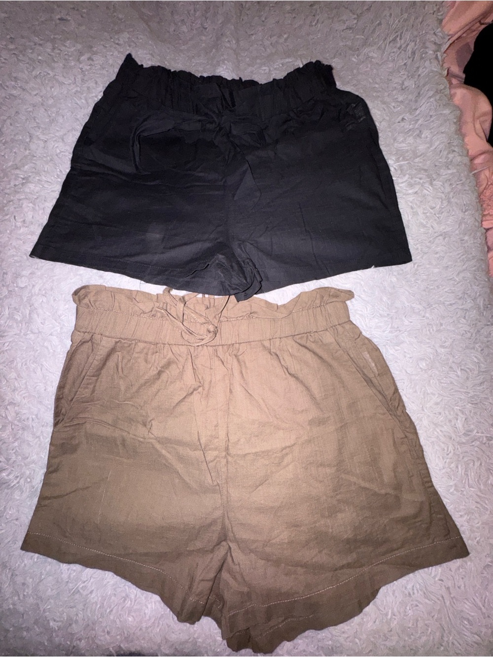SET OF 2 SHEIN  Shorts - Black & Brown